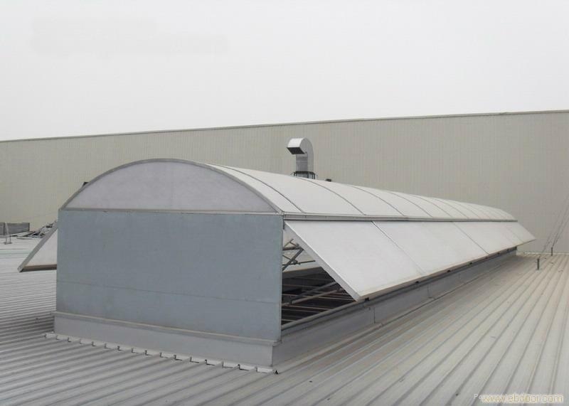 側開型電動采光排煙天窗